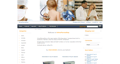 Desktop Screenshot of onlinepharmashop.com